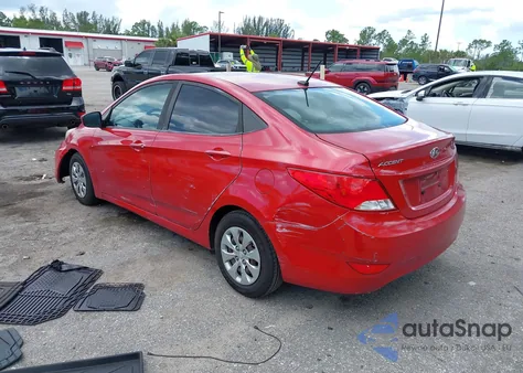 2016 Hyundai Accent Se из США, поврежденный, VIN KMHCT4AE0GU158441